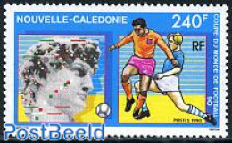 New Caledonia 1990 World Cup Football 1v, Mint NH, Sport - Football - Unused Stamps