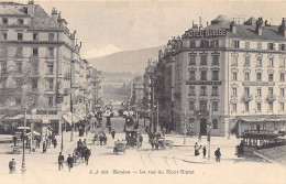 GENÊVE - La Rue Du Mont-Blanc - Hôtel Suisse - Ed. Jullien J.J. 236 - Genève