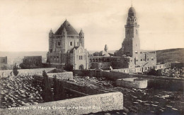 JERUSALEM - St. Mary's Church On The Mount Of Zion - Publ. ? Real Photo - Israel