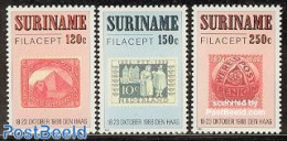 Suriname, Republic 1988 Filacept 3v, Mint NH - Surinam