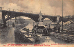 FONTAINE-VALMONT (Hainaut) - Les Catastrophes - Février 1906 - Le Bateau Triton Coulé - Ed. Lagouge. - Andere & Zonder Classificatie