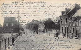 ENGIS (Liège) Rue De Huy Vers La Malieu - Engis