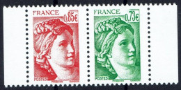 FRANCE 2017 - PAIRE - Provenant Du Carnet  C1524 40 Ans De La Sabine De Gandon - Neufs ** - Unused Stamps
