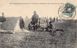 Maroc - Un Campement Provisoire De Tirailleurs Sénégalais Aux Environs De Settat - Ed. J. Gonzalez & Cie  - Other & Unclassified