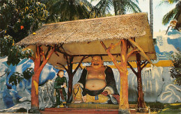 Singapore - The Laughing Buddha Statue At Haw Par Villa - Publ. Malayan Color View Co. 102 - Singapore