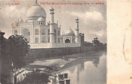 India - AGRA - The Taj Mahal From The Bathing Ghat - India
