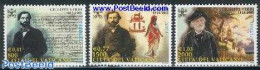 Vatican 2001 G. Verdi 3v, Mint NH, Performance Art - Music - Musical Instruments - Theatre - Unused Stamps