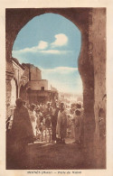 Judaica - Maroc - MEKNÈS - Porte Du Mellah, Quartier Juif - Ed. L.P.  - Judaika