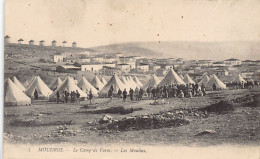 Greece - MOUDROS - Varos Camp - The Windmills - Publ. Unknown  - Griechenland