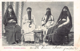 Egypt - Group Of Women Smoking Hookah - Publ. Fritz Schneller 96 - Other & Unclassified