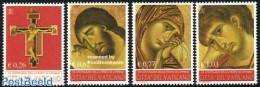 Vatican 2002 Cimabue 4v, Mint NH, Art - Paintings - Unused Stamps