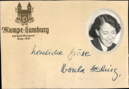 Photo Autogramm Schauspielerin Ursula Herking, Portrait - Schauspieler