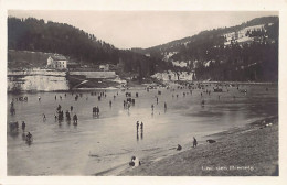 Suisse - Lac Des Brenets (NE) Patinage Sur Le Lac Gelé - Ed. S. E. Emery 17326 - Autres & Non Classés
