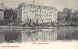 Svizzera - Lugano (TI) Hotel Splendide - Ed. Photoglob Co 4510 - Lugano