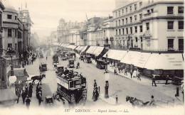 England - LONDON - Regent Street - The London Stereoscopic Company - Publ. Levy L.L. 117 - Autres & Non Classés