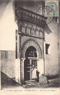 Maroc - CASABLANCA - Une Porte De Mosquée - Ed. Grébert - Casablanca