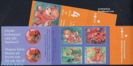 Finland 2005 Toys 4v In Booklet S-a, Mint NH, Nature - Transport - Various - Cats - Elephants - Stamp Booklets - Autom.. - Ungebraucht