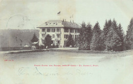 LES RASSES (VD) Grand Hôtel Des Rasses Près De Sainte-Croix -  Ed. Baierlé - Ed. A.D. 142 - Autres & Non Classés