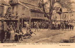 Laos - Un Village Laotien - Collection Propagation De La Foi - Ed. Missions Étrangères De Paris 15 - Laos