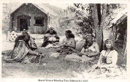 New Zealand - ROTURA - Maori Women Weaving Flax - REAL PHOTO - Publ. Tourist Dept. Photo 4335 - Nouvelle-Zélande