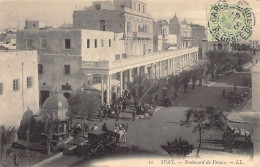 Tunisie - SFAX - Boulevard De France - Ed. L.L. Lévy 11 - Tunesien