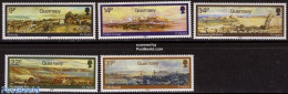 Guernsey 1985 Paintings 5v, Mint NH, Art - Paintings - Guernesey
