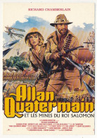 CPM - "Allan Quatermain Et Les Mines Du Roi Salomon" - Richard Chamberlain, Sharon Stone - Posters Op Kaarten