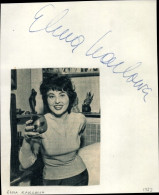 Photo Autogramm Schauspielerin Elma Karlowa, Autogramm Addi Münster - Schauspieler