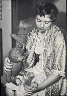 Photo Autogramm Schauspielerin Brigitte Zepf Mit Teddy - Schauspieler