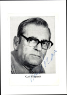 Photo Autogramm Schauspieler Kurt Klopsch Mit Brille - Schauspieler