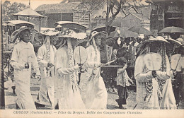 Vietnam - CHOLON - Fêtes Du Dragon - Défilé Des Congrégations Chinoises - Ed. Ferté 9 - Vietnam