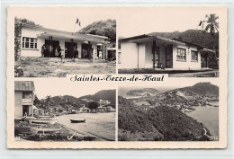 Guadeloupe - SAINTES - Terre De Haut - La Mairie - Le Dispensaire - Le Fond De Curé - Le Village Vu Du Fort Napoléon - E - Other & Unclassified