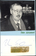 Photo Autogramm Peter Schamoni, Filmregisseur - Sonstige & Ohne Zuordnung