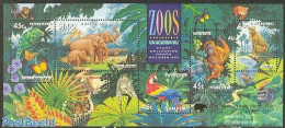 Australia 1994 Brisbane Stamp Show S/s, Mint NH, Nature - Animals (others & Mixed) - Elephants - Monkeys - Parrots - P.. - Unused Stamps