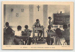 Congo Brazzaville - Une école Catholique Indigène - Ed. Oeuvre De Propagation De La Foi 51 - Sonstige & Ohne Zuordnung