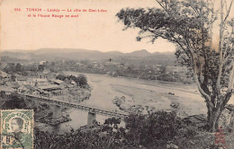 Viet-Nam - LAO KAY - La Ville De Coc Léou Et Le Fleuve Rouge En Aval - Ed. P. Dieulefils 554 - Viêt-Nam