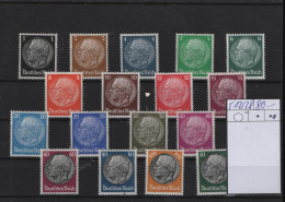 Deutsches Reich  Michel Kat.Nr  Postfr/** 512/528 - Unused Stamps