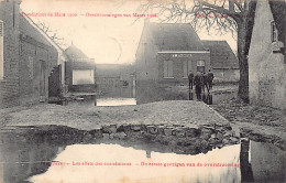 MOERZEKE (O. Vl.) Overstroomingen Van Maart 1908 - De Eerste Gevolgen Van De Overstrooming - Uitg. Onbekend  - Mörbeke-Waas