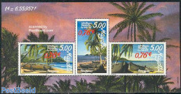 Mayotte 1999 Pirogues S/s, Mint NH, Nature - Transport - Trees & Forests - Ships And Boats - Rotary Club