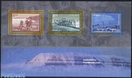 Norway 2006 100 Years In Antarctica S/s, Mint NH, Science - The Arctic & Antarctica - Unused Stamps