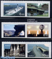 Norway 2006 Tourism 6v S-a, Mint NH, Transport - Various - Ships And Boats - Tourism - Art - Architecture - Bridges An.. - Nuovi
