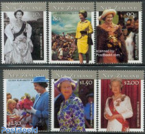 New Zealand 2001 Royal Visit 6v, Mint NH, History - Kings & Queens (Royalty) - Nuevos