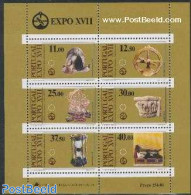 Portugal 1983 European Art Exposition S/s, Mint NH, History - Archaeology - Europa Hang-on Issues - Art - Art & Antiqu.. - Unused Stamps