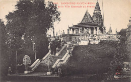 Cambodge - PHNOM PENH - Jardin De La Ville - Ensemble Du Pnom - Ed. P. Dieulefils 1610 - Cambogia