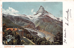 Riffelalp U. Matterhorn (VS) - Verlag Wehrli 5573 - Autres & Non Classés