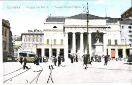 Genova Piazza De Ferrari Teatro Carlo Felice - Genova (Genoa)