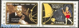 Romania 2003 Nostradamus 2v [:], Mint NH, Science - Astronomy - Art - Science Fiction - Ungebraucht