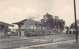 SAO TOME - The Railway Railroad Station - Publ. Governo. - São Tomé Und Príncipe