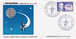 1er Jour, Exposition Philatélique Industries Aérospatiales D'Aquitane - 1970-1979