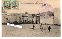 CPA - MAROC - OUDJDA - LA PLACE DE LA CASBAH - EVENEMENTS DE LA FRONTIERE ALGERO MAROCAINE - Other & Unclassified